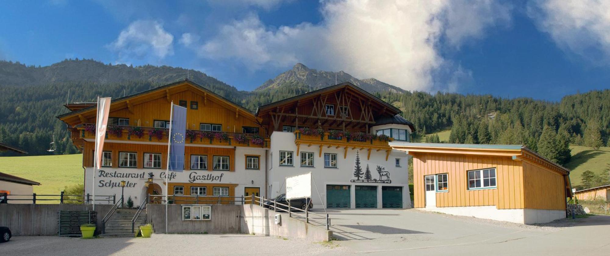 Landgasthof Schuster Nesselwängle Buitenkant foto