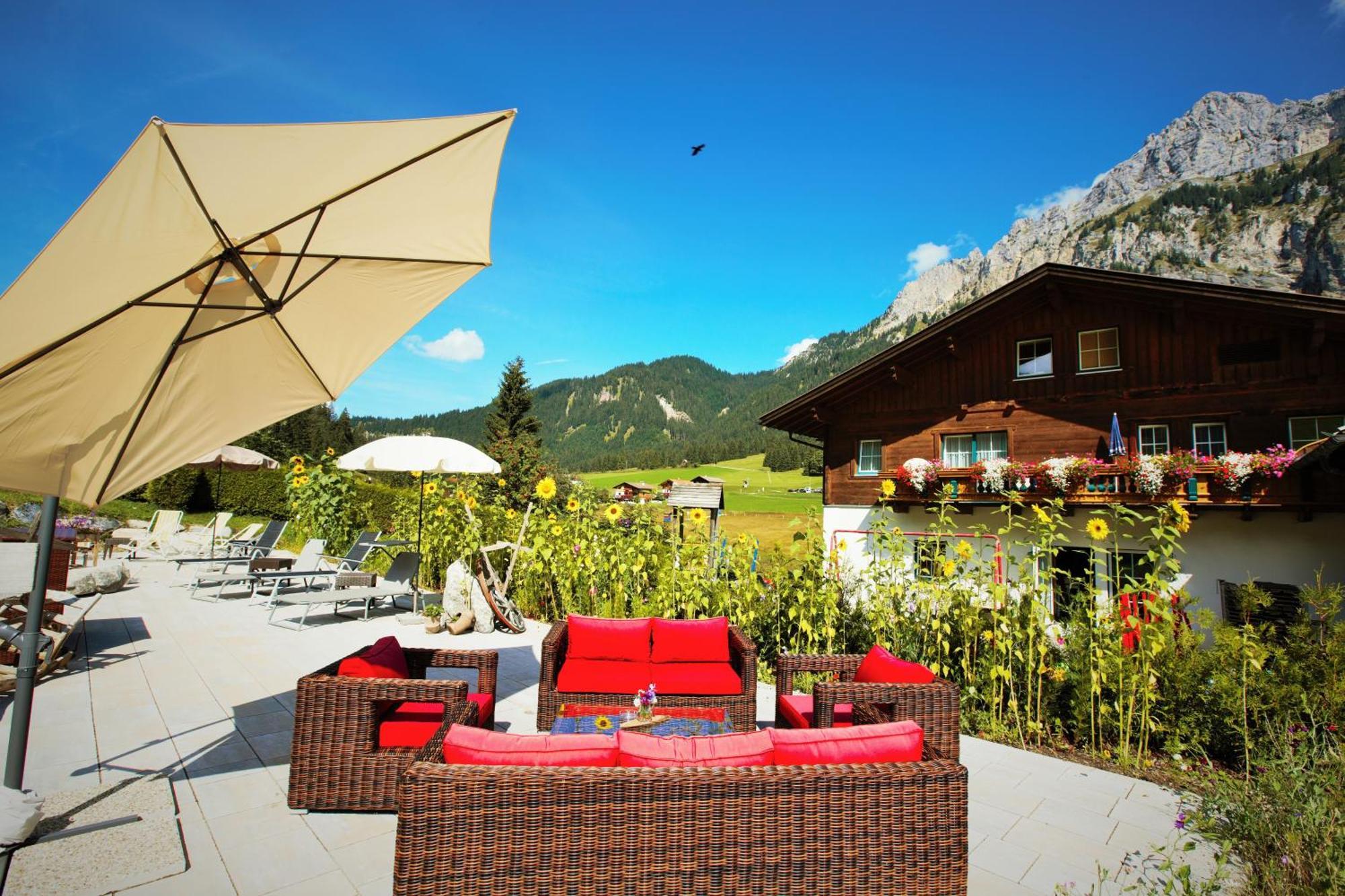 Landgasthof Schuster Nesselwängle Buitenkant foto